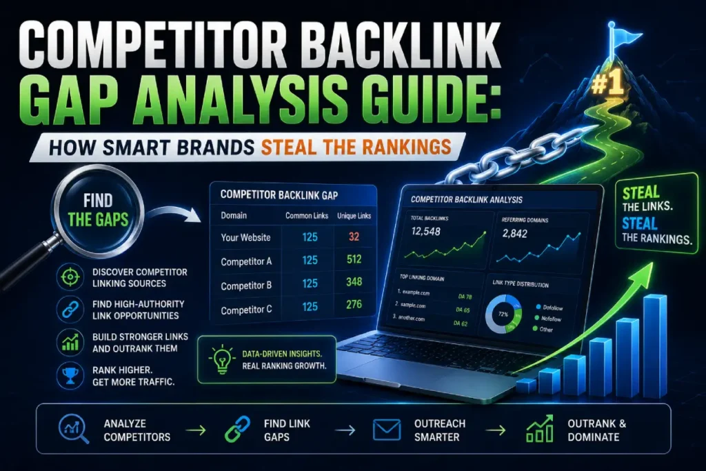 Competitor Backlink Gap Analysis | Find & Win Hidden Link Opportunities